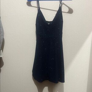 Windsor Midnight Blue Sparkle Dress